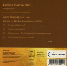 Anton Bruckner (1824-1896): Symphonie Nr.4, CD