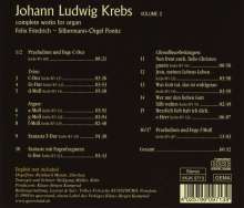 Johann Ludwig Krebs (1713-1780): Sämtliche Orgelwerke Vol.2, CD