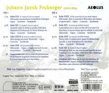 Johann Jacob Froberger (1616-1667): Suiten für Cembalo Nr.12-14,16,20,27,29,30, 2 CDs