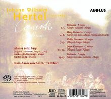 Johann Wilhelm Hertel (1727-1789): Sinfonias &amp; Concerti, Super Audio CD