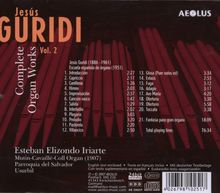 Jesus Guridi (1886-1961): Sämtliche Orgelwerke Vol.2, CD