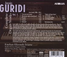 Jesus Guridi (1886-1961): Sämtliche Orgelwerke Vol.1, CD