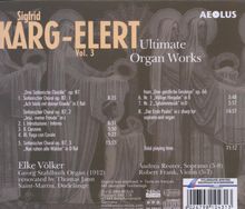 Sigfrid Karg-Elert (1877-1933): Orgelwerke Vol.3, CD