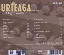 Luis Urteaga Iturrioz (1882-1960): Orgelwerke, CD