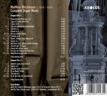 Matthias Weckmann (1619-1674): Orgelwerke (Ges.-Aufn.), 2 CDs