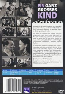 Ein ganz grosses Kind, DVD