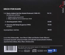 Erich Itor Kahn (1905-1956): Streichquartett (1953), CD