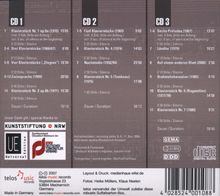 Wolfgang Rihm (geb. 1952): Klavierwerke, 3 CDs