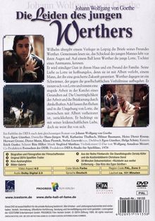 Die Leiden des jungen Werthers, DVD