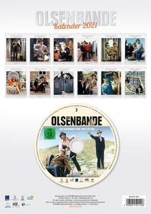 Die Olsenbande-Kalender 2021 (Inklusive DVD), 1 Merchandise und 1 DVD