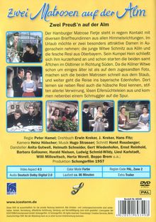 Zwei Matrosen auf der Alm, DVD