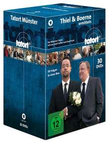 Tatort Münster - Thiel und Boerne ermitteln Fall 1-30, 30 DVDs