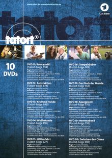 Tatort Münster - Thiel und Boerne ermitteln Fall 11-20, 10 DVDs