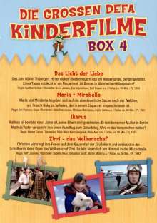 Die grossen DEFA Kinderfilme Box 4, 4 DVDs