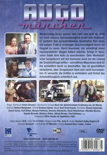 Automärchen, DVD