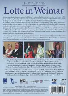 Lotte in Weimar, DVD