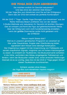 Die Yoga Box zum Abnehmen - Schlank werden ohne Stress, 2 DVDs