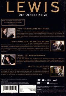 Lewis: Der Oxford Krimi Staffel 1, 4 DVDs