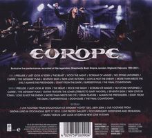 Europe: Live! At Shepherd's Bush, London, 1 CD und 1 DVD