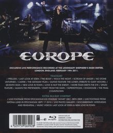 Europe: Live! At Shepherd's Bush, London, Blu-ray Disc