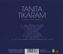 Tanita Tikaram: Can't Go Back, CD