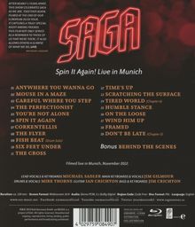 Saga: Spin It Again! Live In Munich 2012, Blu-ray Disc