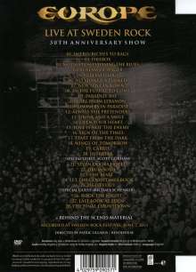 Europe: Live At Sweden Rock: 30th Anniversary Show, DVD