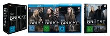 Die Brücke - Transit in den Tod Staffel 1-3 (Blu-ray &amp; DVD), 9 Blu-ray Discs und 1 DVD