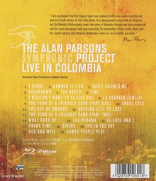 The Alan Parsons Symphonic Project: Live In Colombia 2013, Blu-ray Disc