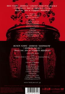 Babymetal: Live At Budokan: Red Night &amp; Black Night Apocalypse, 2 DVDs