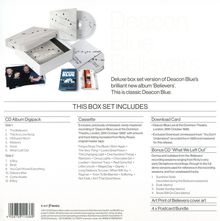 Deacon Blue: Believers (Limited Box Set), 2 CDs, 1 MC und 1 Merchandise