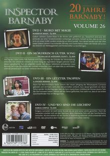 Inspector Barnaby Vol. 26, 4 DVDs