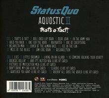 Status Quo: Aquostic II - That's A Fact! (Deluxe-Edition), 2 CDs