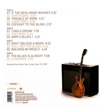 Gary Moore: Live At Bush Hall 2007 (remastered) (180g) (Limited Numbered Edition), 2 LPs und 1 CD