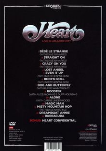 Heart: Live In Atlantic City, DVD