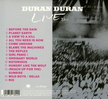 Duran Duran: A Diamond In The Mind: Live 2011 (Deluxe Edition), CD