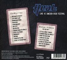 H.E.A.T: Live At Sweden Rock Festival 2018, 1 Blu-ray Disc und 1 CD