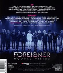 Foreigner: Double Vision: Then And Now - Live Reloaded, 1 CD und 1 Blu-ray Disc
