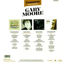 Gary Moore: Treasures - A Vinyl Collection (180g) (Limited Numbered Boxset Edition), 8 LPs