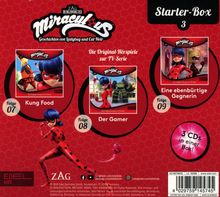 Miraculous - Geschichten von Ladybug &amp; Cat Noir - Starter-Box 3 (7-9), 3 CDs