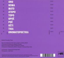 Malakoff Kowalski (geb. 1979): Onomatopoetika, CD