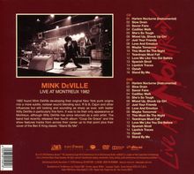 Mink DeVille: Live At Montreux 1982, 1 CD und 1 DVD