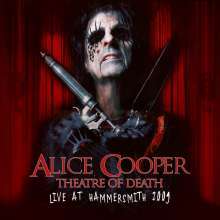 Alice Cooper: Theatre Of Death - Live At Hammersmith 2009 (180g) (Limited Edition) (Clear Red Vinyl), 2 LPs und 1 DVD