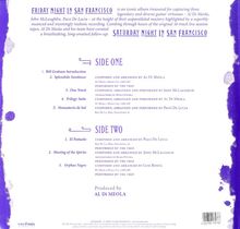 Al Di Meola, John McLaughlin &amp; Paco De Lucia: Saturday Night In San Francisco (180g) (Limited Edition) (Crystal Clear Vinyl), LP