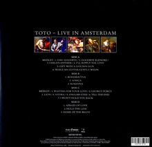 Toto: Live In Amsterdam (25th Anniversary Edition) (180g), 2 LPs