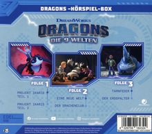 Dragons - Die 9 Welten Hörspiel-Box (Folge 01-03), 3 CDs