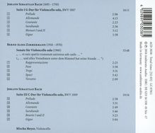 Johann Sebastian Bach (1685-1750): Cellosuiten BWV 1007 &amp; 1009, CD