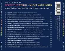 Enjott Schneider (geb. 1950): Inside the World - Musik nach Innen, CD