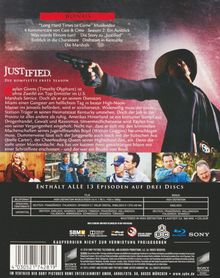 Justified Season 1 (Blu-ray), 3 Blu-ray Discs