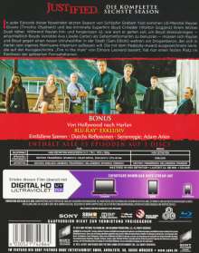 Justified Season 6 (finale Staffel) (Blu-ray), 3 Blu-ray Discs